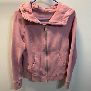 lululemon scuba full zip size m/l
